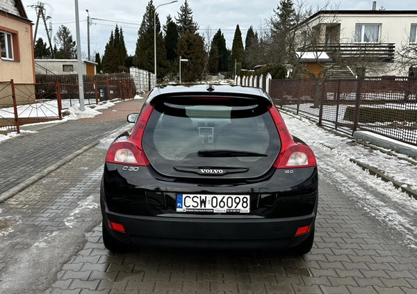 Volvo C30 cena 14900 przebieg: 205414, rok produkcji 2007 z Nieszawa małe 67